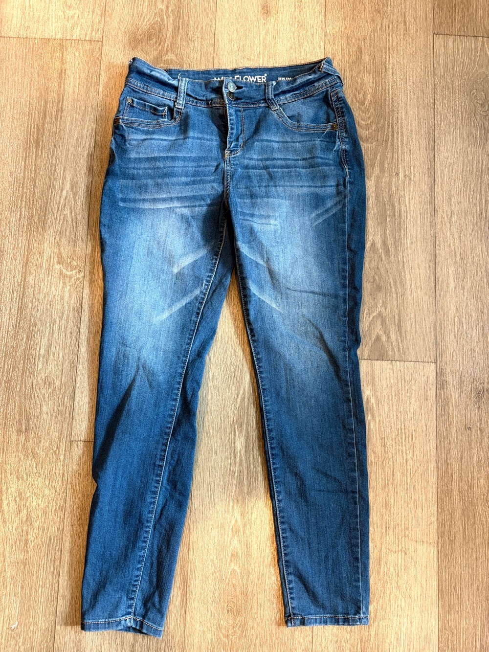 Wallflower Women's Dark Blue Skinny Jeans